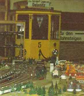 Nachbau des Führerstands zur Ausstellung 1990