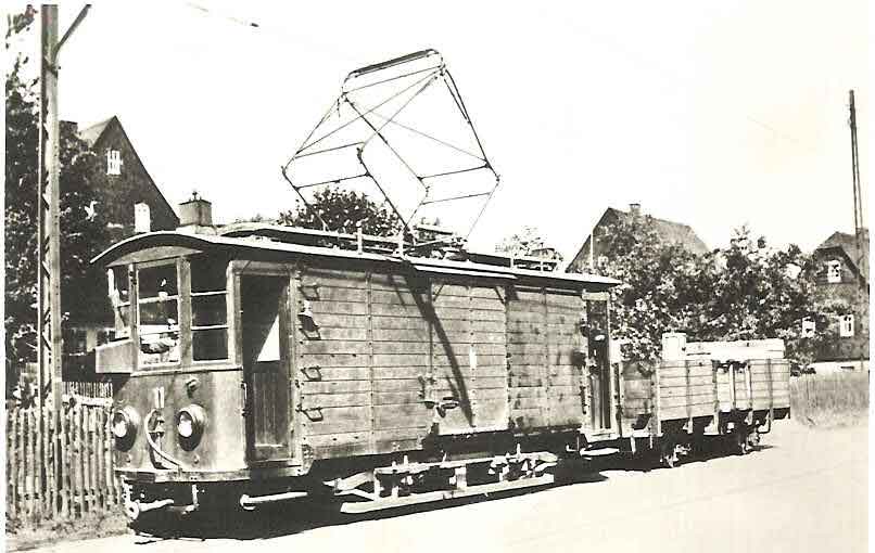 Gütertriebwagen in Gersdorf