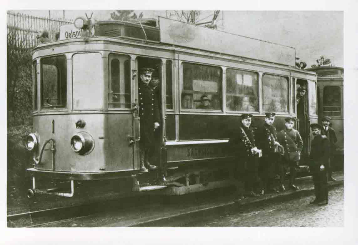 Triebwagen 1, um 1920