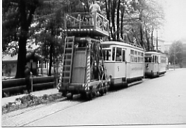 Einsatz auf der Kirnitzschtalbahn etwa 1987